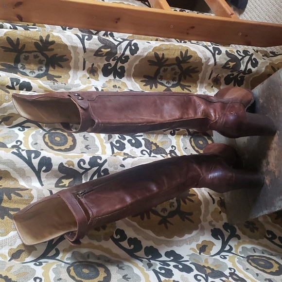 Frye Over-the-knee Heeled Riding Boots - Size 8.5 - Picture 2 of 15